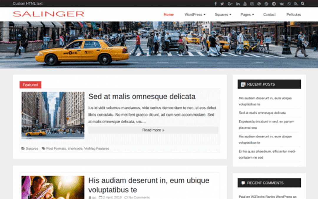 [WordPress] Salinger
