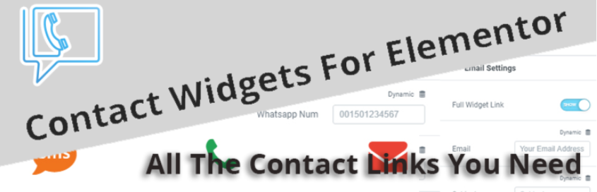 Contact Widgets For Elementor