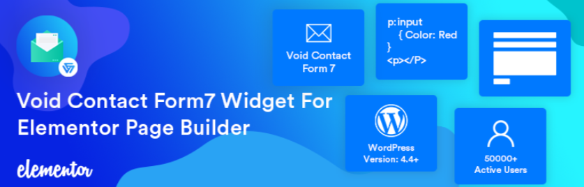Void Contact Form7 Widget For Elementor Page Builder