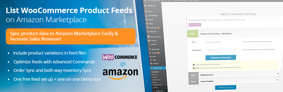 Woocommerce Products To Amazon Marketplaces