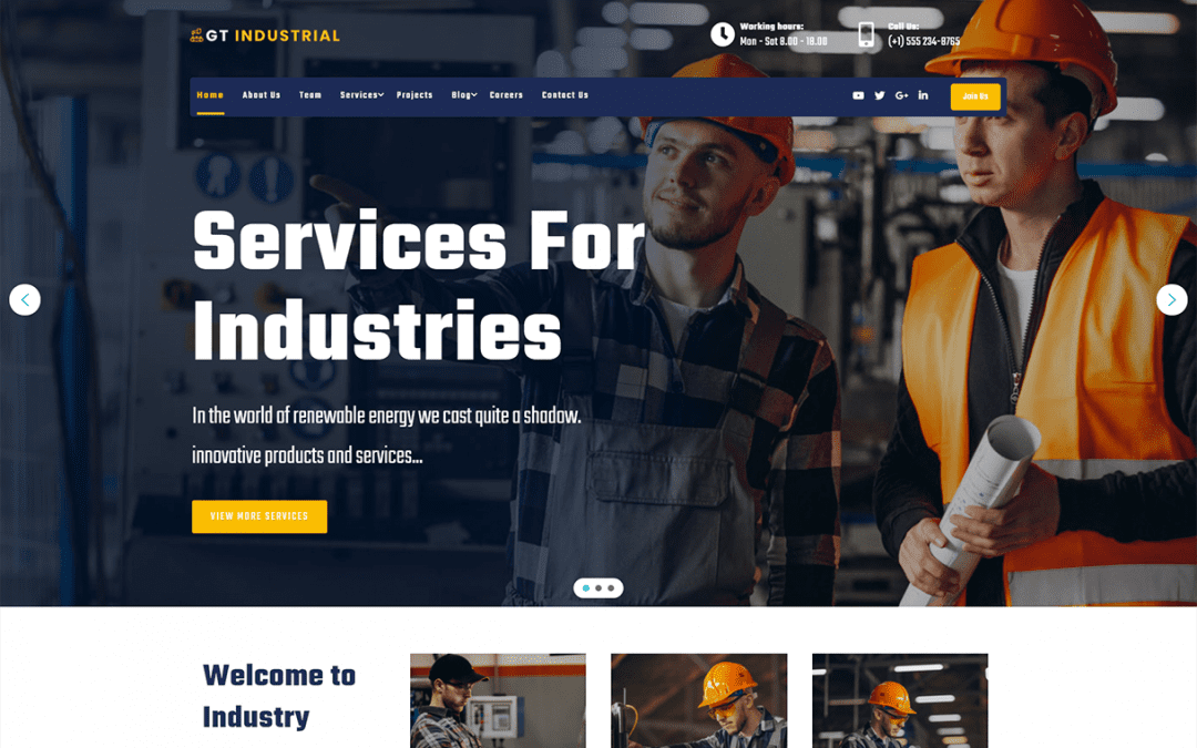 [WordPress] GT Industrial