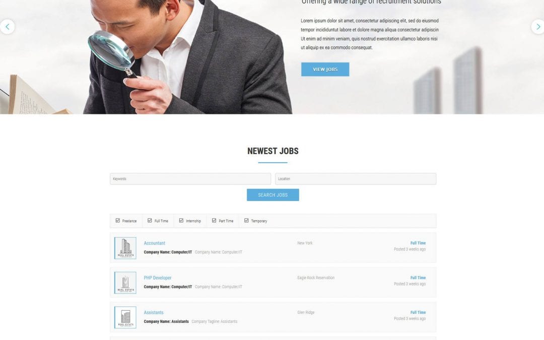 Top 20 Amazing WordPress Job Board Theme