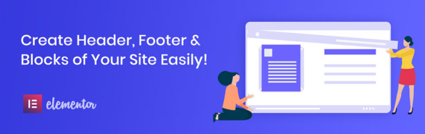 Elementor Header Footer Blocks Template