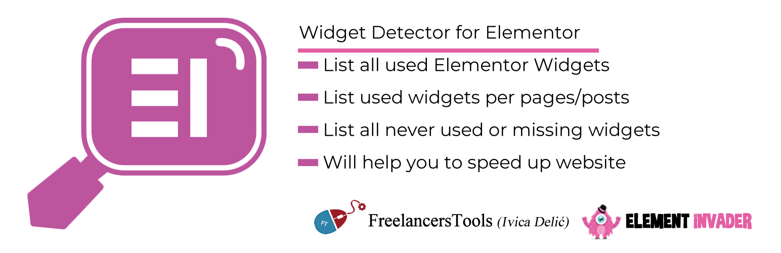 Widget Detector For Elementor