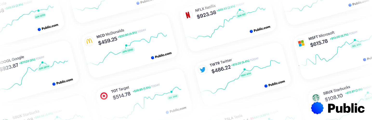 Stock Charts By Public.com