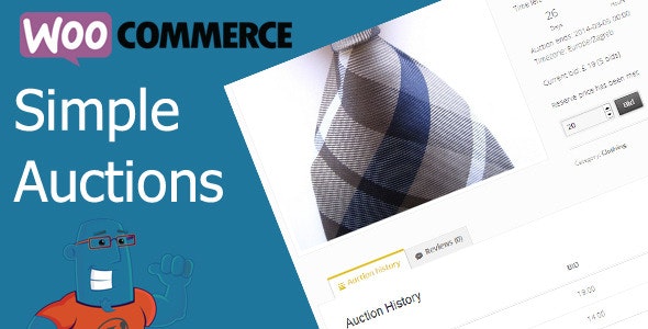 Woocommerce Simple Auctions