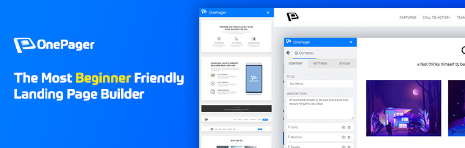 Onepage Builder