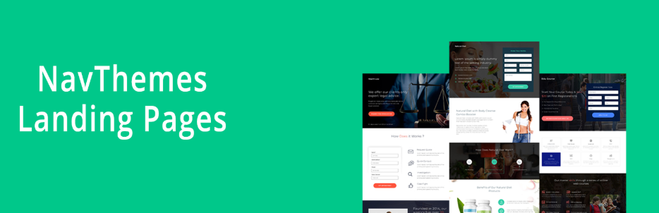 Navthemes Landing Pages 
