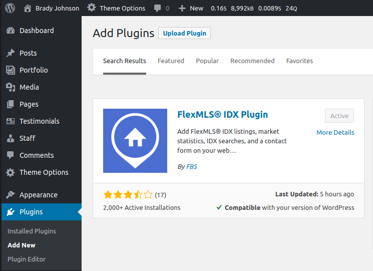 Flexmls Idx Plugin