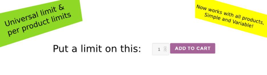 Woocommerce Max Quantity