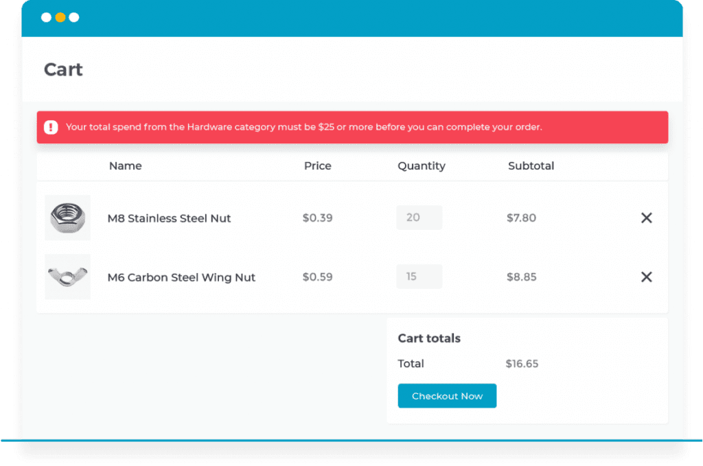 Woocommerce Quantity Manager Plugin