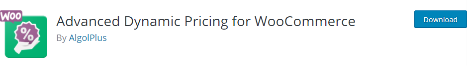 Advanced Dynamic Pricing For Woocommerce