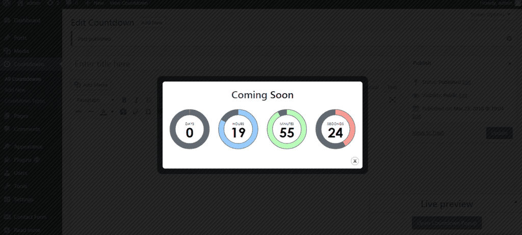 Countdown Timer Ultimate Pro - Documentation - Essential Plugin