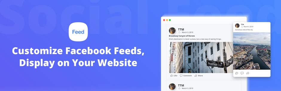 10Web Social Post Feed