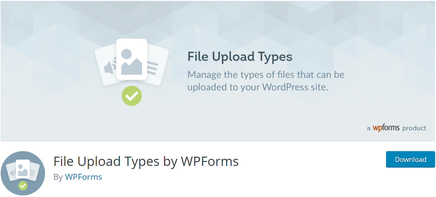 File Upload Types By Wpforms