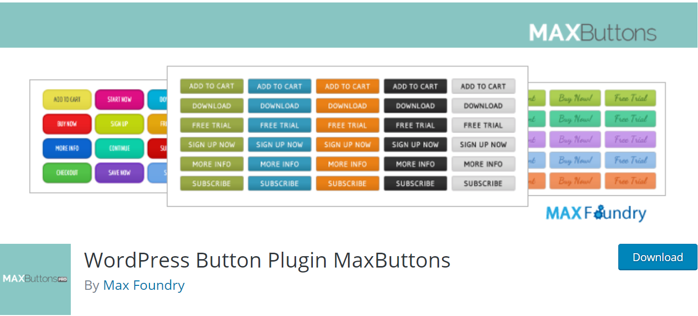 Wordpress Button Plugin Maxbuttons