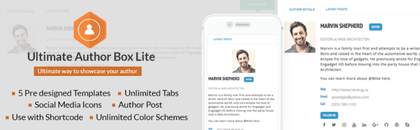 Ultimate Author Box Lite-Wordpress-Author-Box-Plugins