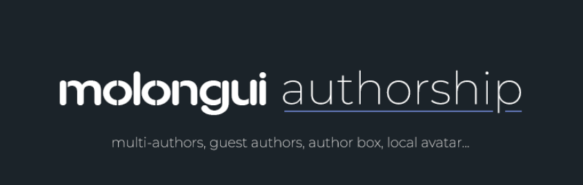 Molongui Author Box, Guest Authors &Amp; Co-Authors