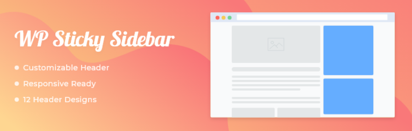 Wp Sticky Sidebar-Wordpress-Sticky-Menu-Plugins
