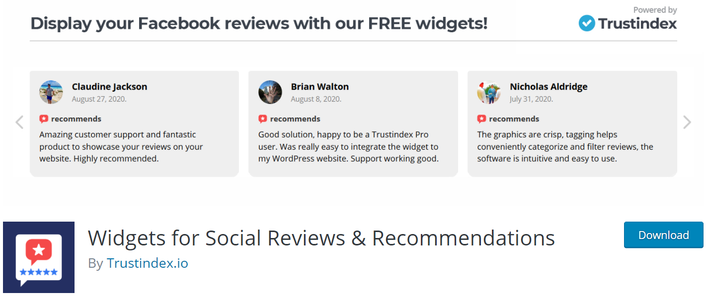 Widgets For Social Reviews &Amp; Recommendations