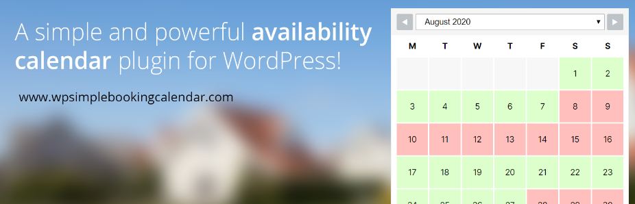 wordpress calendar booking plugin