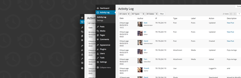 Activity Log