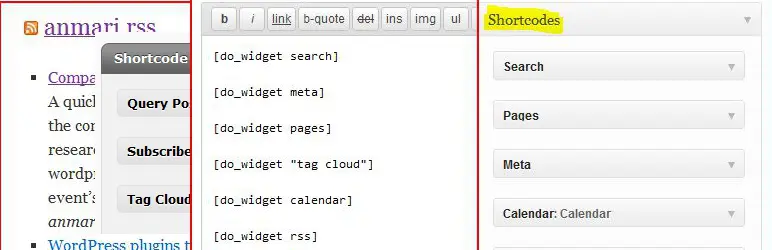 Wordpress Shortcode Plugin 4 1
