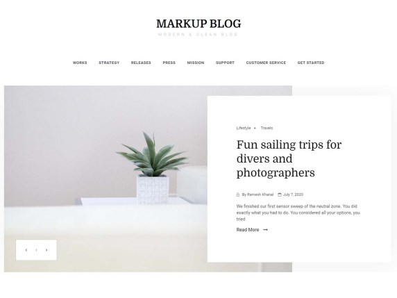 Markup Blog