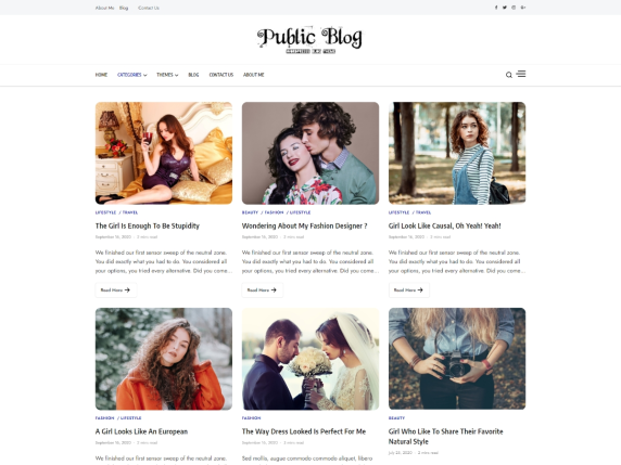 Public Blog