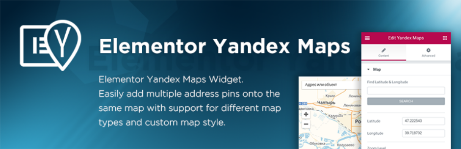 Mihdan: Elementor Yandex Maps