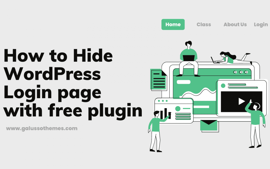 How to Hide WordPress Login Page with free plugin