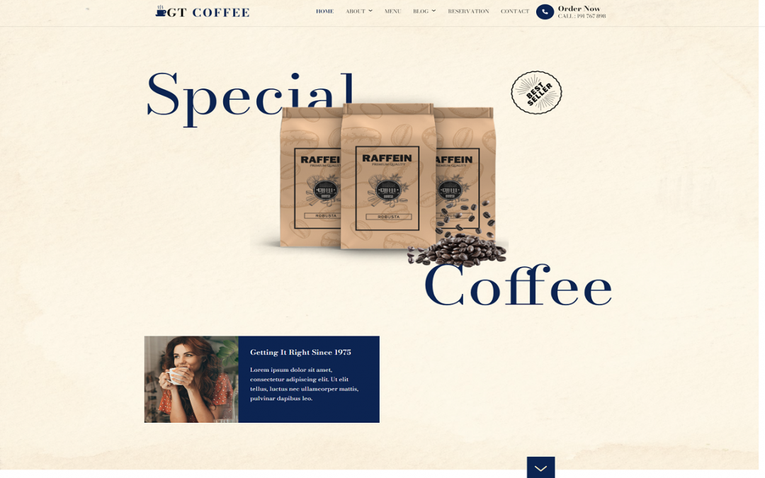 [WordPress] GT Coffee