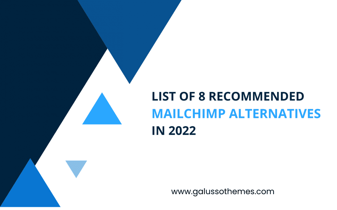 List of 8 Recommended Mailchimp Alternatives in 2022