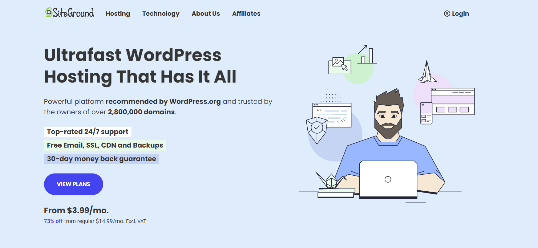 Siteground Vs Godaddy