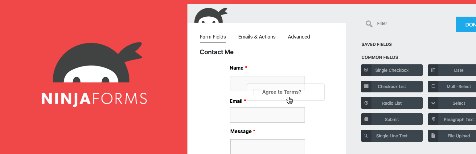 Gutenberg Contact Form Plugins 3