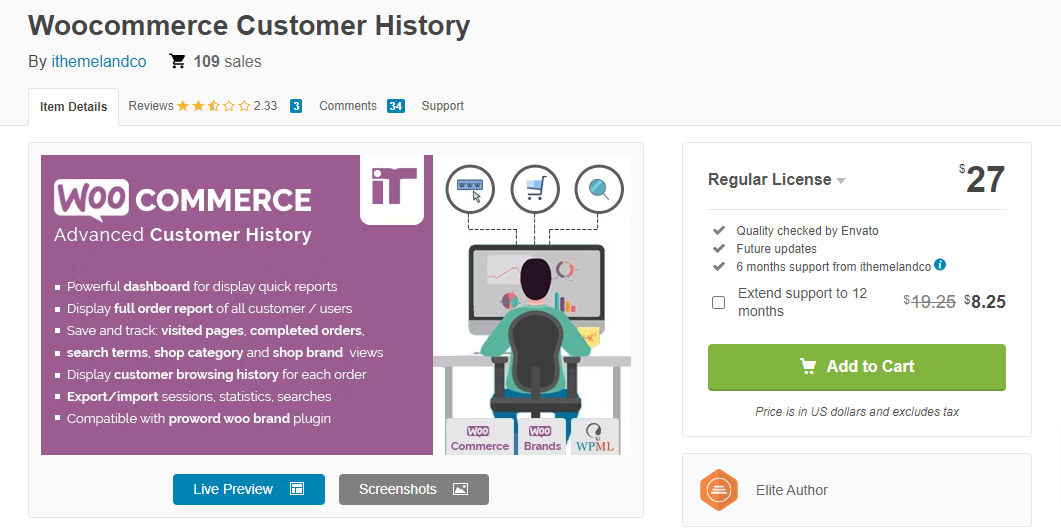 5 Excellent Woocommerce Customer History Plugins