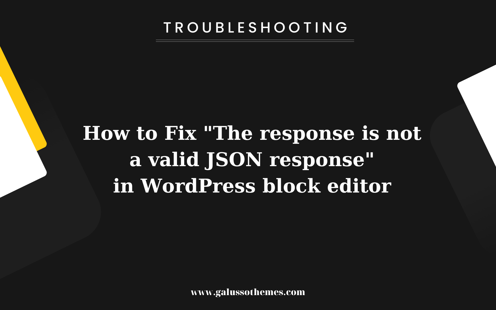 easy-ways-to-fix-the-response-is-not-a-valid-json-response-in