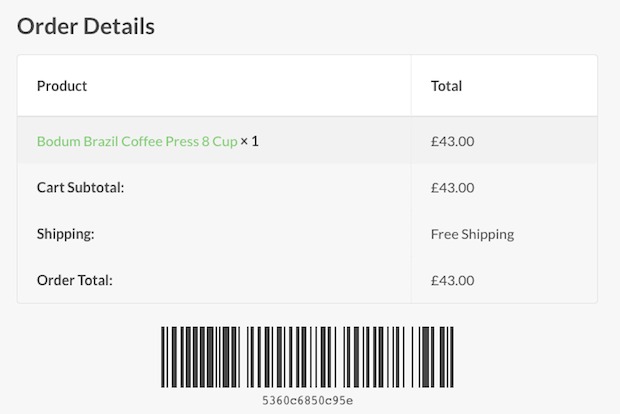 Woocommerce Barcode Plugin 4