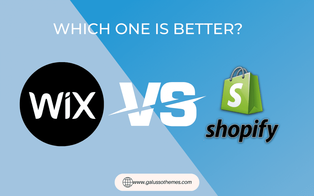 WIX Vs Shopify: Which one should you use for online store website?
