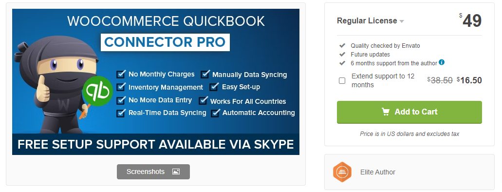 Woocommerce Quickbooks Plugin 1