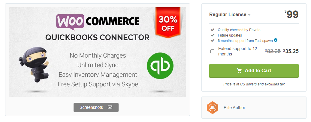 Woocommerce Quickbooks Plugin