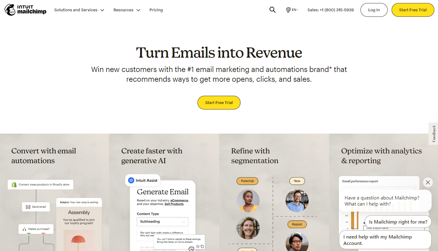 Ecommerce Website Tools For Your Business Mailchimp