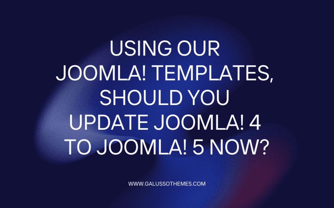 Step-to-step Guide: Update Joomla! 4 to Joomla! 5