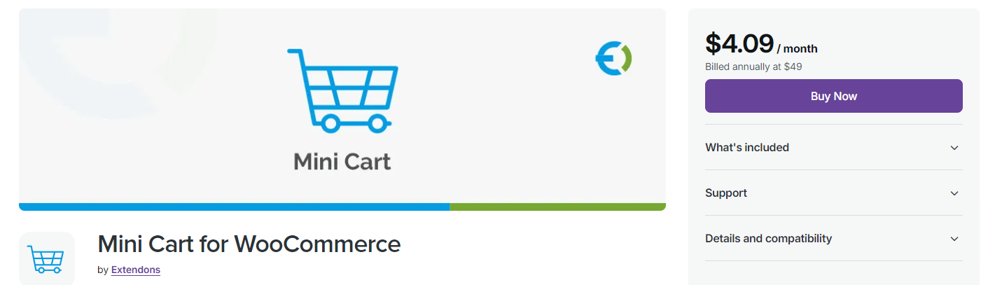 Woocommerce Mini Cart Plugin