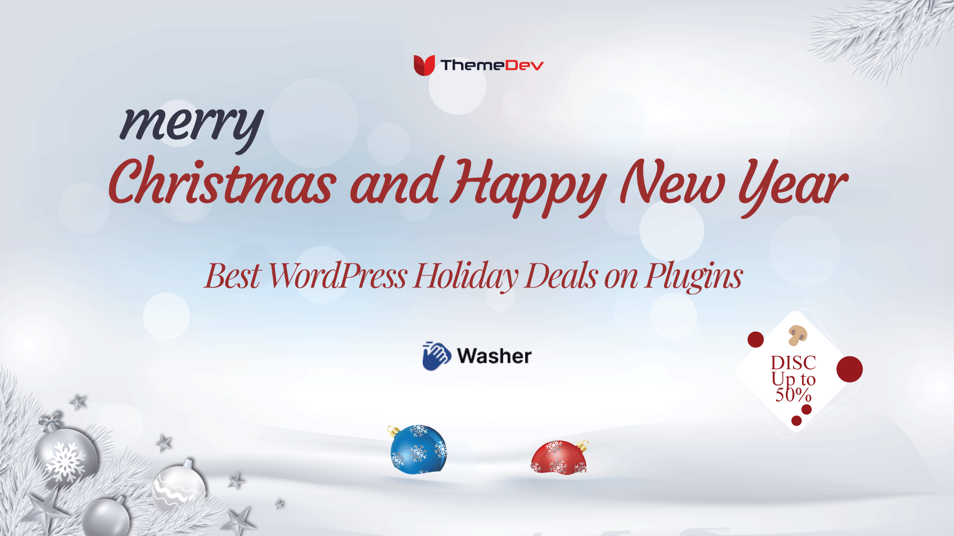 Washer Christmas And New Year Plugin Deal Mir Mamun