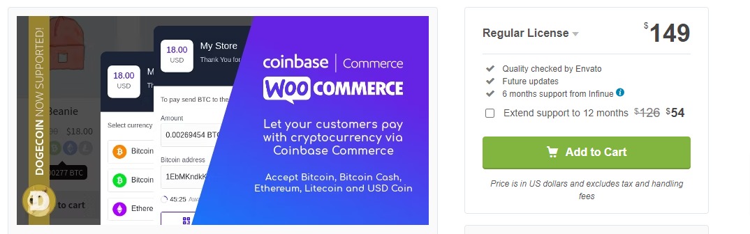 Coinbase Woocommerce Plugin 2