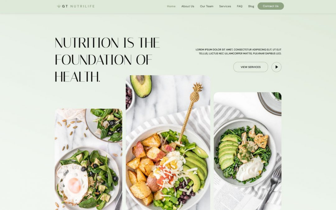 [WordPress] GT Nutrilife