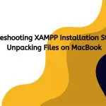 xampp installation stuck at unpacking files macbook