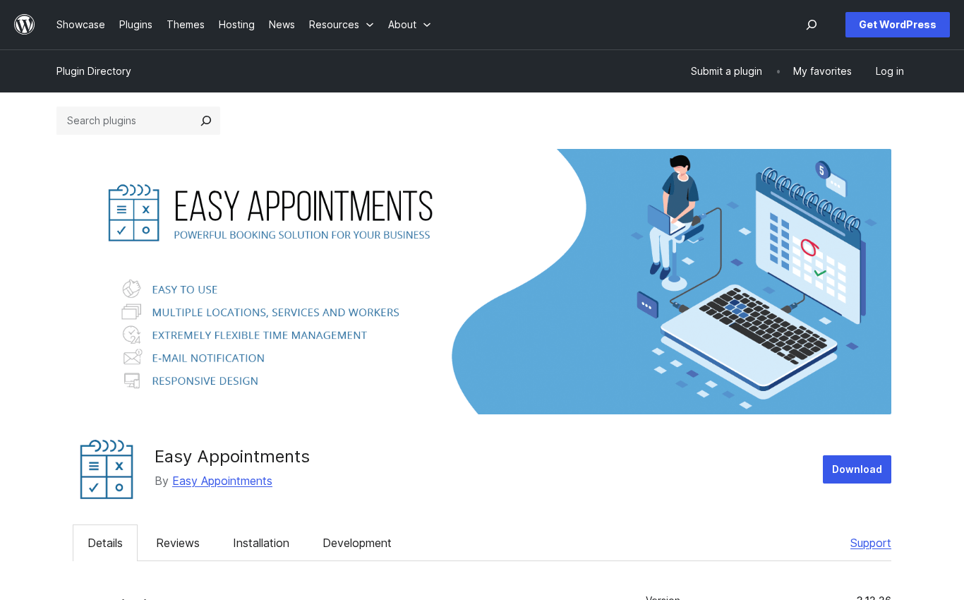 easy appointments wp