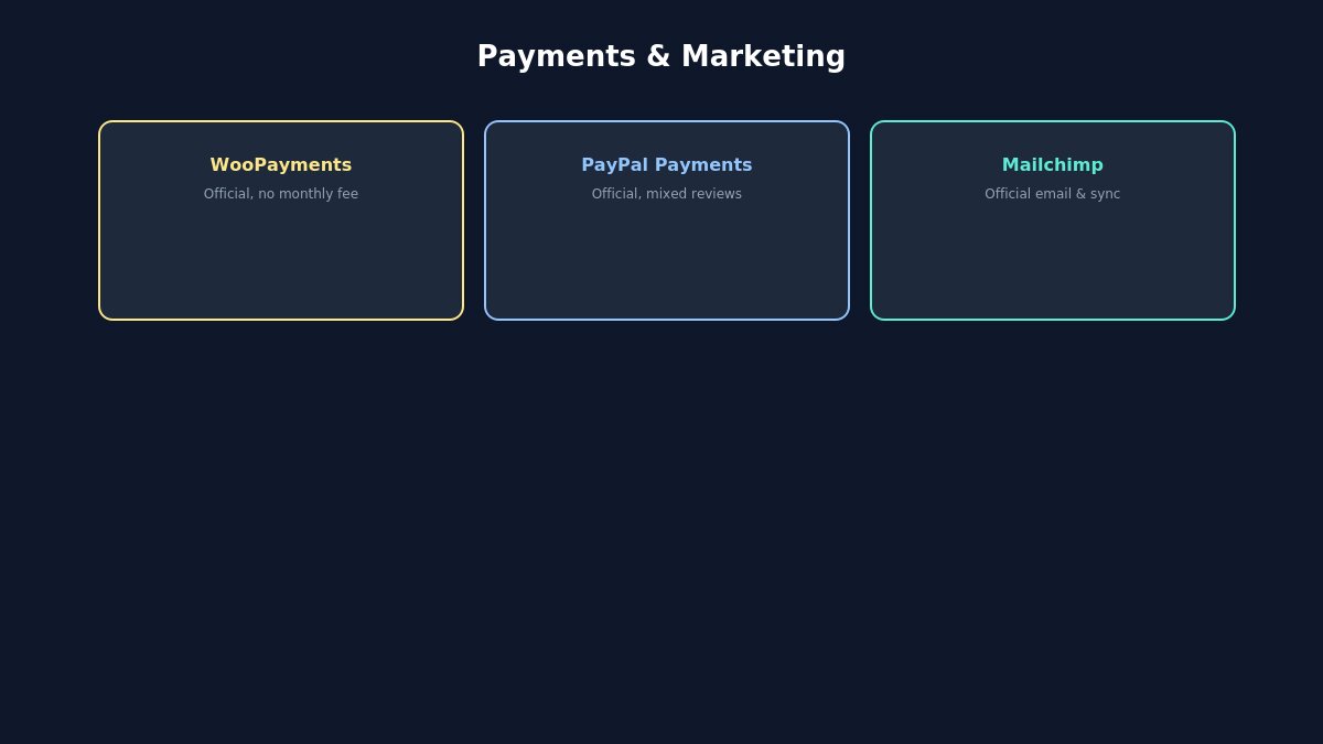 5 best WooCommerce plugins to grow your store 9 plugins payments category